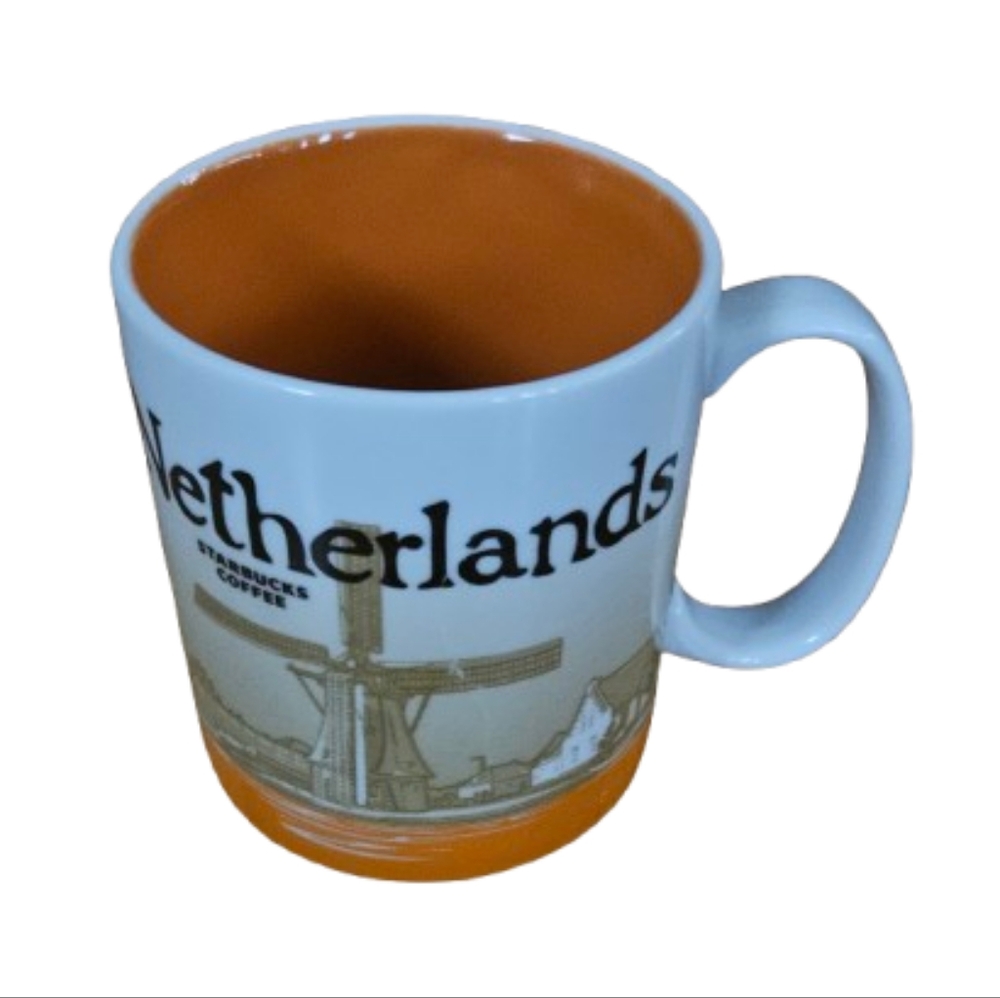 NWOT Starbucks Mug NETHERLANDS Global Icon Collectors Coffee Cup 2012